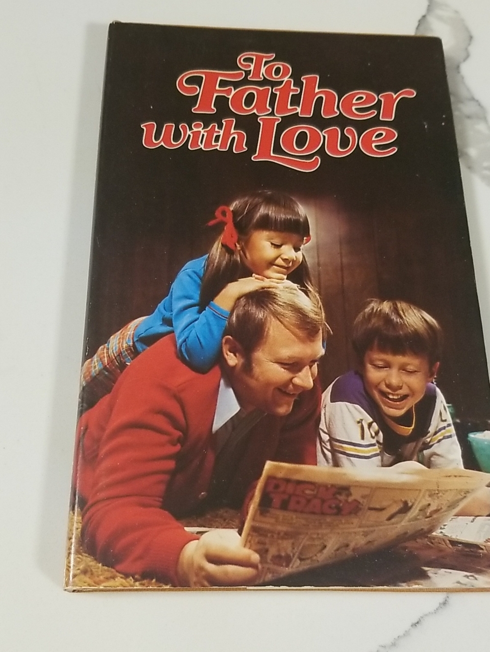 Vintage Hallmark To Father With Love Book 1977